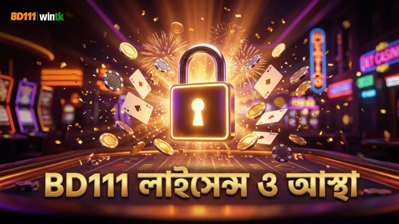 BD111 এর লাইসেন্স ও নিরাপত্তা নীতিমালা ব্যবহারকারীর আস্থা বাড়ায়