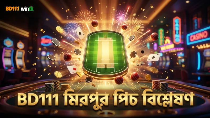 BD111 বিশ্লেষণ করে মিরপুর পিচের লাইভ প্রভাব।