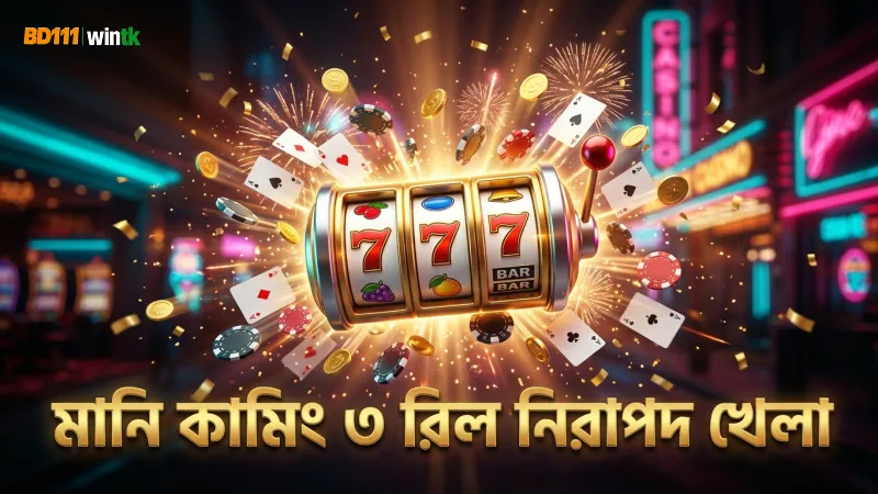মানি কামিং গেমের ৩-রিল মেকানিক্স বুঝে নিরাপদভাবে খেলুন