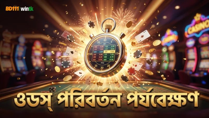লাইভ ম্যাচে ওডসের দ্রুত পরিবর্তন পর্যবেক্ষণ জরুরি।